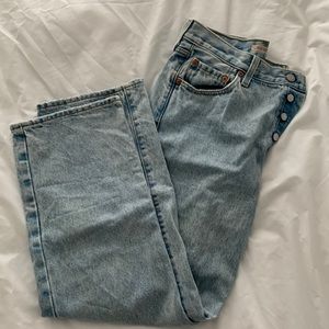 Levis Ribcage Straight Ankle